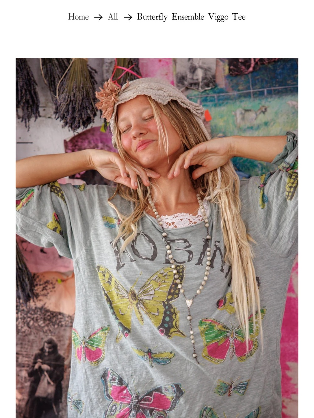 Magnolia Pearl Butterfly Ensemble Viggo Tee - Picture 12 of 12